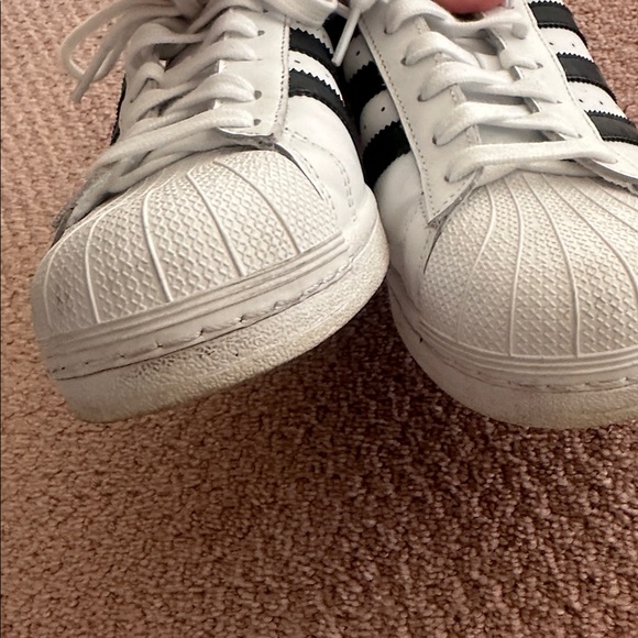 Adidas White and Black Sneakers for women size 9 - Picture 2 of 7